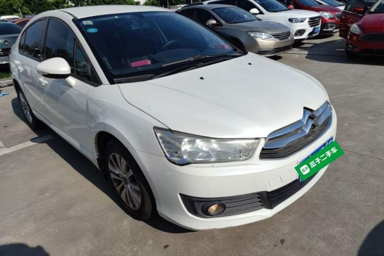 Used Citroen C-Quatre 2013 Sedan 1.6L Automatic Prestige Model Front Right 45 Deg