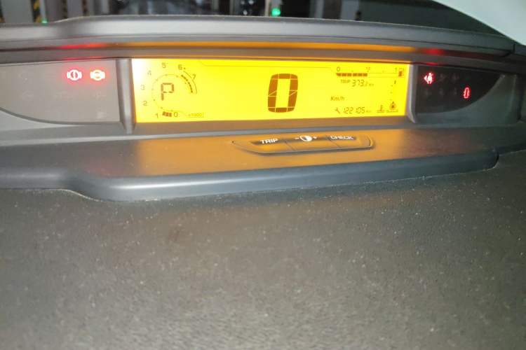 Used Citroen C-Quatre 2013 Sedan 1.6L Automatic Prestige Model Instrument Cluster