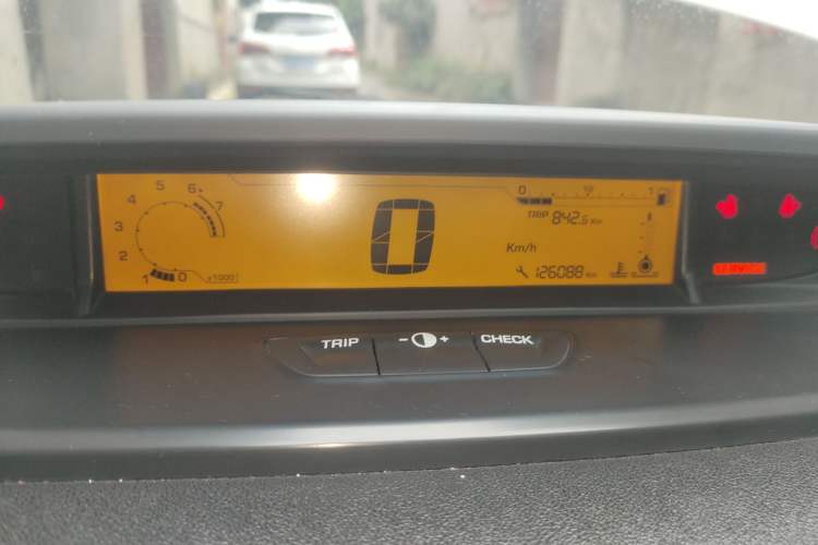 Used Citroen C-Quatre 2013 1.6L Manual Prestige CNG Model Instrument Cluster