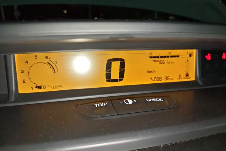 Used Citroen C-Quatre 2013 Sedan 1.6L Manual - Prestige Model Instrument Cluster