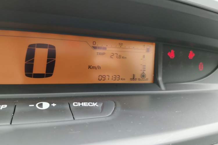 Used Citroen C-Quatre 2013 Sedan 1.6L Automatic Prestige Model Instrument Cluster
