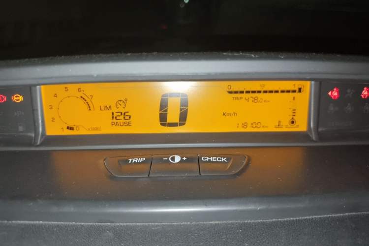Used Citroen C-Quatre 2013 Sedan 1.6L Manual - Prestige Model Instrument Cluster