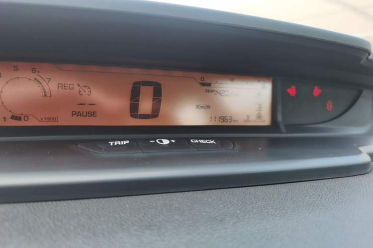 Used Citroen C-Quatre 2013 Sedan 1.6L Manual - Prestige Model Instrument Cluster