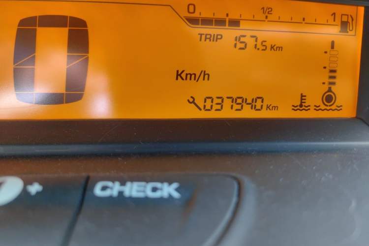 Used Citroen C-Quatre 2013 Sedan 1.6L Manual - Prestige Model Odometer Close Up