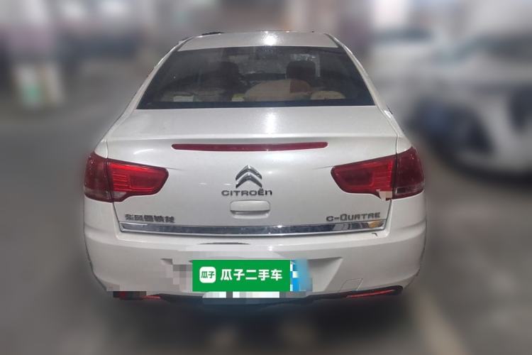 Used Citroen C-Quatre 2013 Sedan 1.6L Manual - Prestige Model Rear