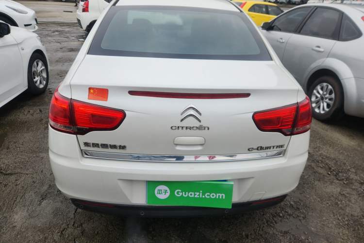 Used Citroen C-Quatre 2013 Sedan 1.6L Manual - Prestige Model Rear