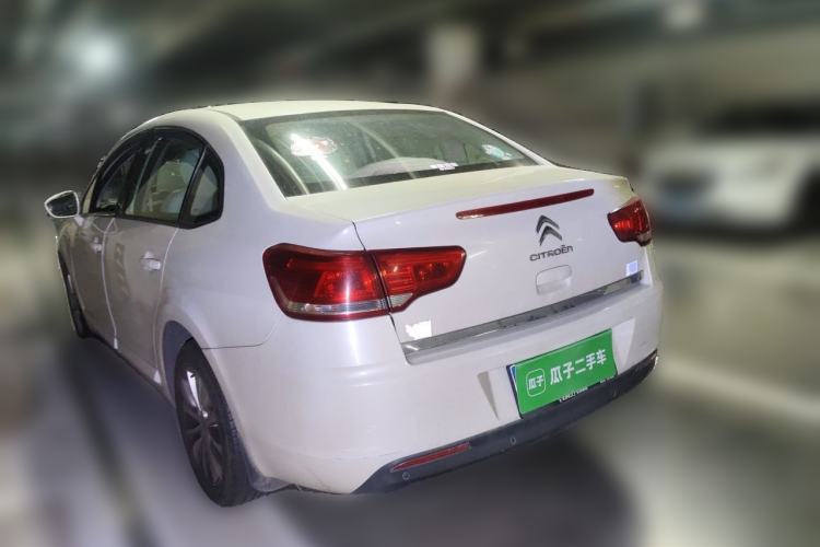 Used Citroen C-Quatre 2013 Sedan 1.6L Automatic Prestige Model Rear Left 45 Deg