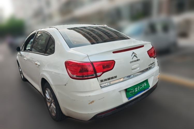 Used Citroen C-Quatre 2013 Sedan 1.6L Manual - Prestige Model Rear Left 45 Deg