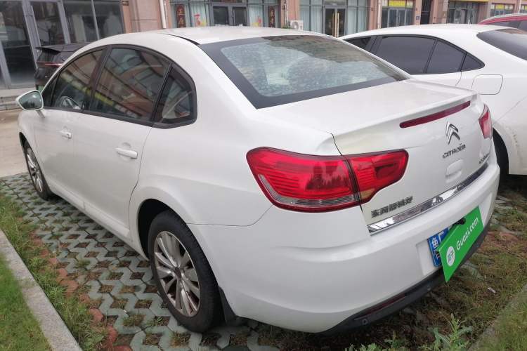 Used Citroen C-Quatre 2013 Sedan 1.6L Manual - Prestige Model Rear Left 45 Deg