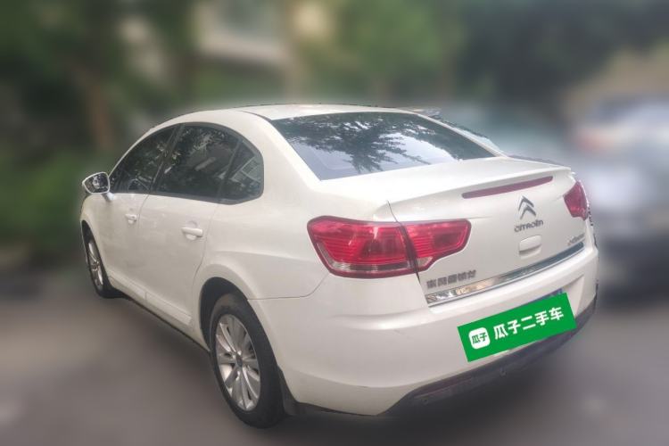 Used Citroen C-Quatre 2013 Sedan 1.6L Manual - Prestige Model Rear Left 45 Deg