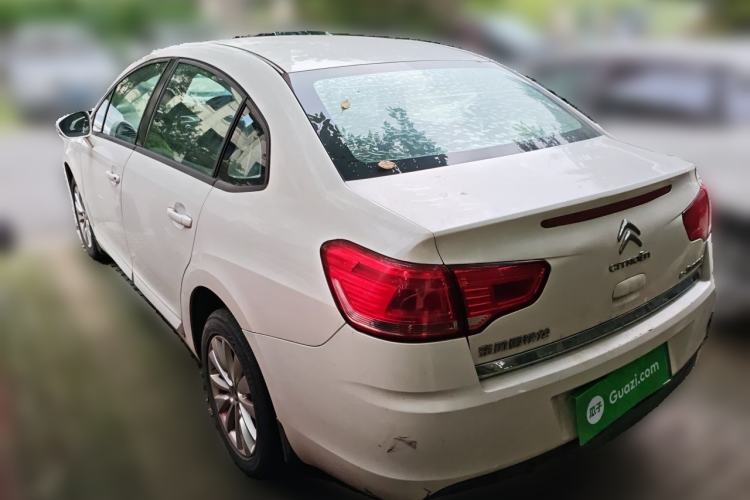 Used Citroen C-Quatre 2013 Sedan 1.6L Manual - Prestige Model Rear Left 45 Deg