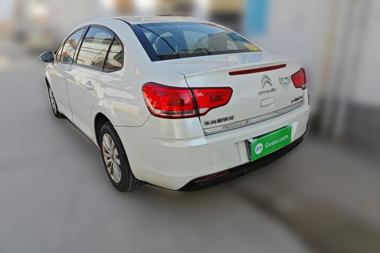 Used Citroen C-Quatre 2013 Sedan 1.6L Manual - Prestige Model Rear Left 45 Deg