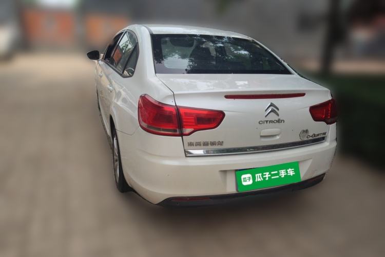 Used Citroen C-Quatre 2013 Sedan 1.6L Manual - Prestige Model Rear Left 45 Deg