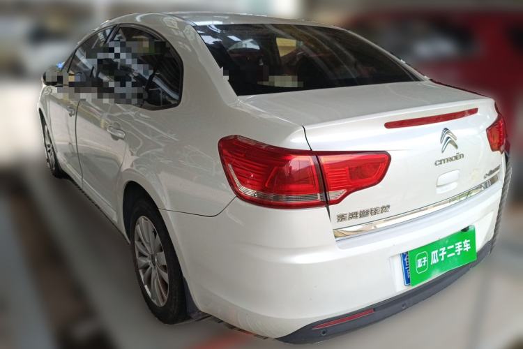 Used Citroen C-Quatre 2013 Sedan 1.6L Manual - Prestige Model Rear Left 45 Deg
