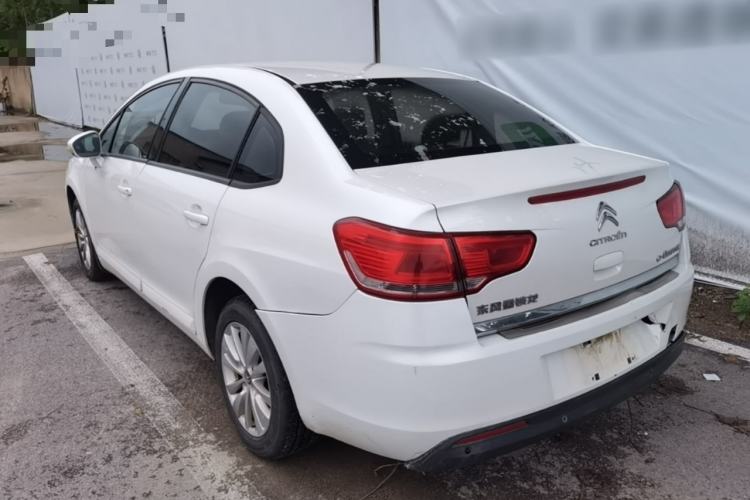 Used Citroen C-Quatre 2013 Sedan 1.6L Manual - Prestige Model Rear Left 45 Deg