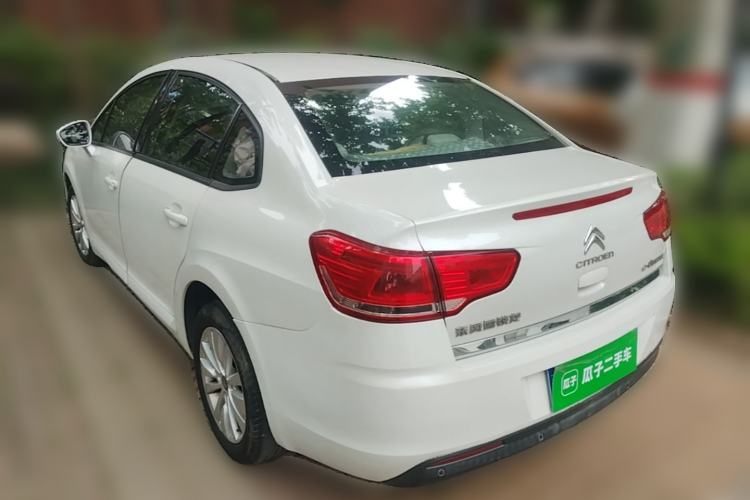 Used Citroen C-Quatre 2013 Sedan 1.6L Automatic Prestige Model Rear Left 45 Deg