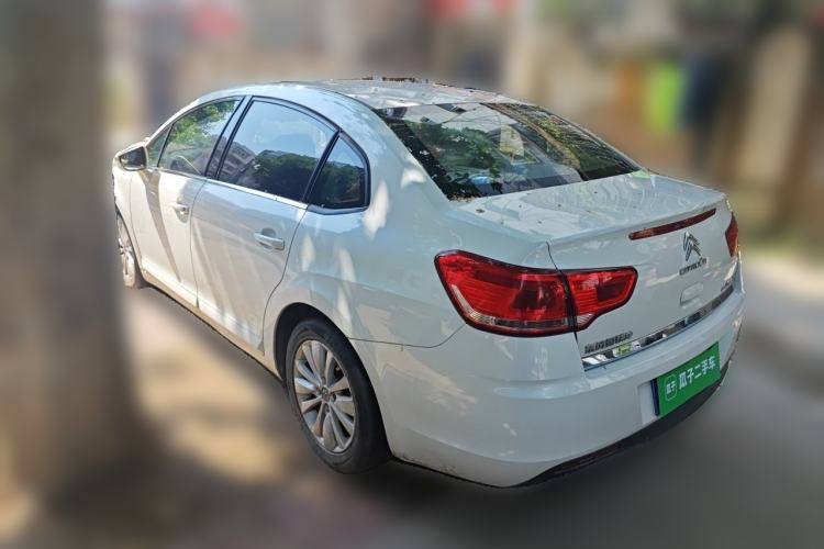 Used Citroen C-Quatre 2013 Sedan 1.6L Manual - Prestige Model Rear Left 45 Deg