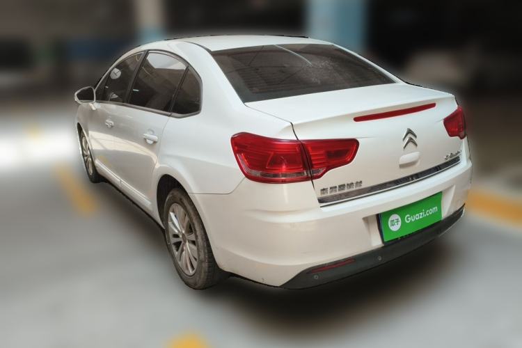 Used Citroen C-Quatre 2013 Sedan 1.6L Manual - Prestige Model Rear Left 45 Deg