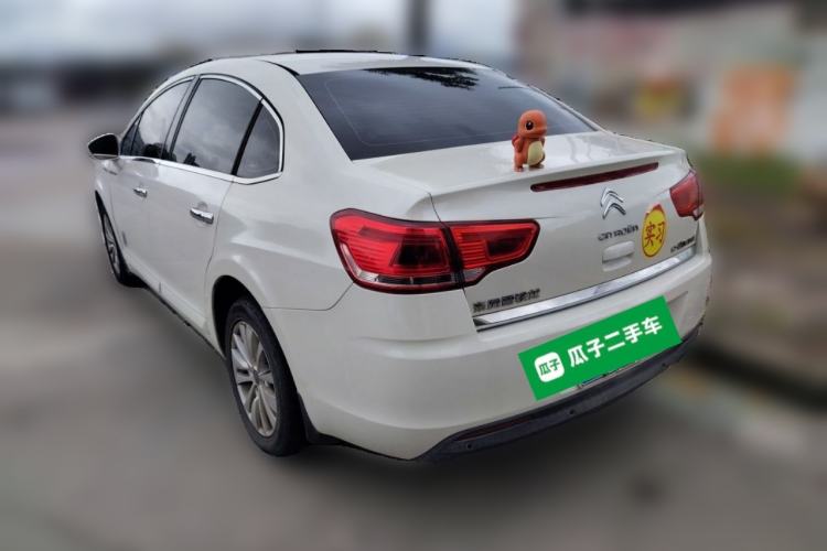 Used Citroen C-Quatre 2013 Sedan 1.6L Manual - Prestige Model Rear Left 45 Deg