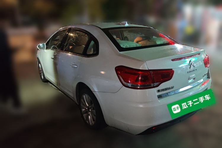 Used Citroen C-Quatre 2013 Sedan 1.6L Manual - Prestige Model Rear Left 45 Deg