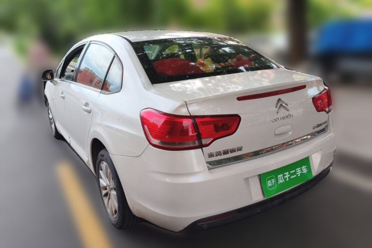 Used Citroen C-Quatre 2013 Sedan 1.6L Manual - Prestige Model Rear Left 45 Deg