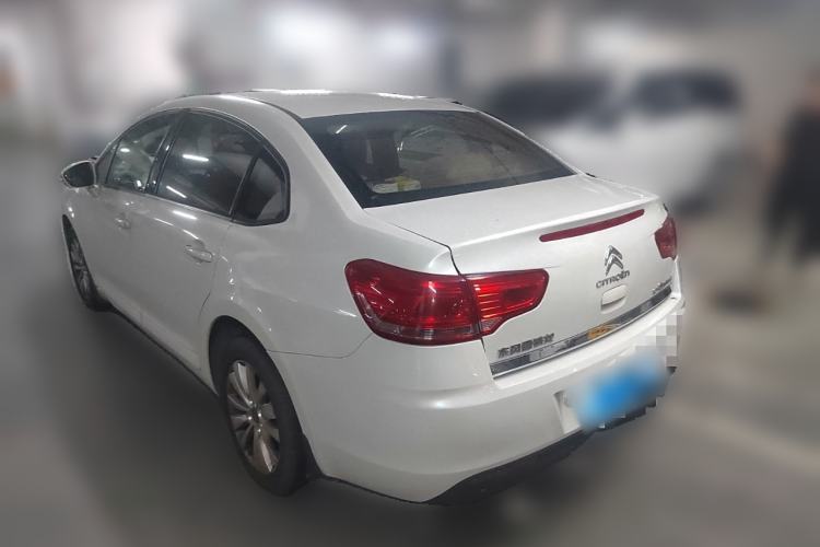 Used Citroen C-Quatre 2013 Sedan 1.6L Manual - Prestige Model Rear Left 45 Deg