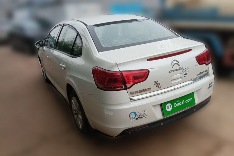 Used Citroen C-Quatre 2013 Sedan 1.6L Manual - Prestige Model Rear Left 45 Deg