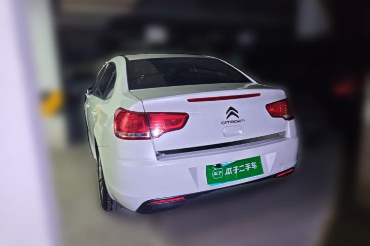 Used Citroen C-Quatre 2013 Sedan 1.6L Automatic Prestige Model Rear Left 45 Deg
