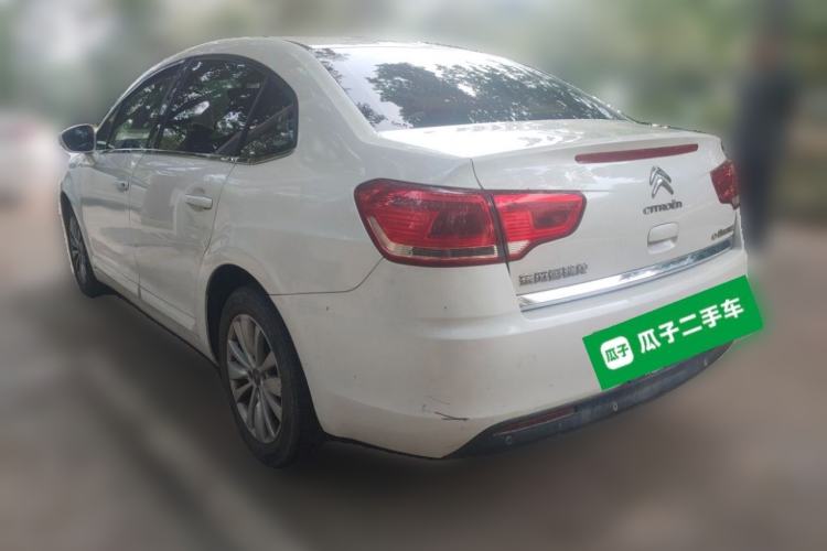 Used Citroen C-Quatre 2013 Sedan 1.6L Automatic Prestige Model Rear Left 45 Deg