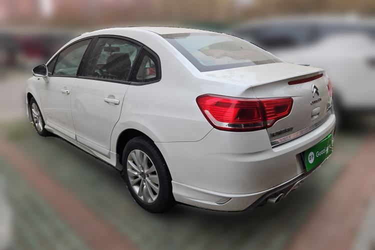 Used Citroen C-Quatre 2013 Sedan 1.6L Manual - Prestige Model Rear Left 45 Deg