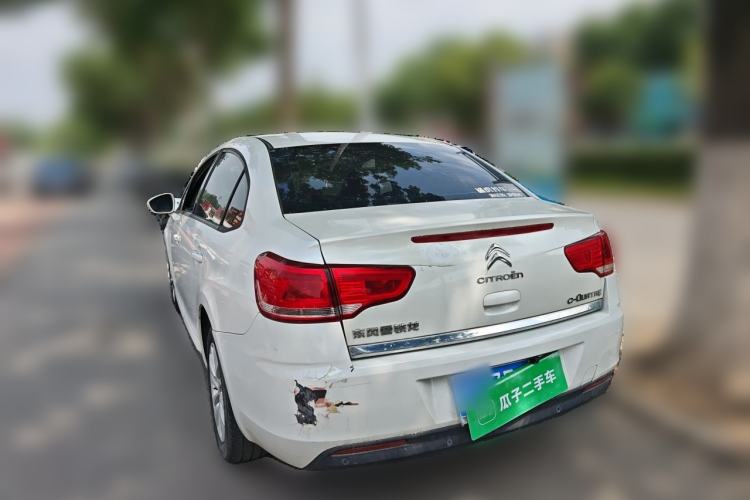 Used Citroen C-Quatre 2013 Sedan 1.6L Manual - Prestige Model Rear Left 45 Deg
