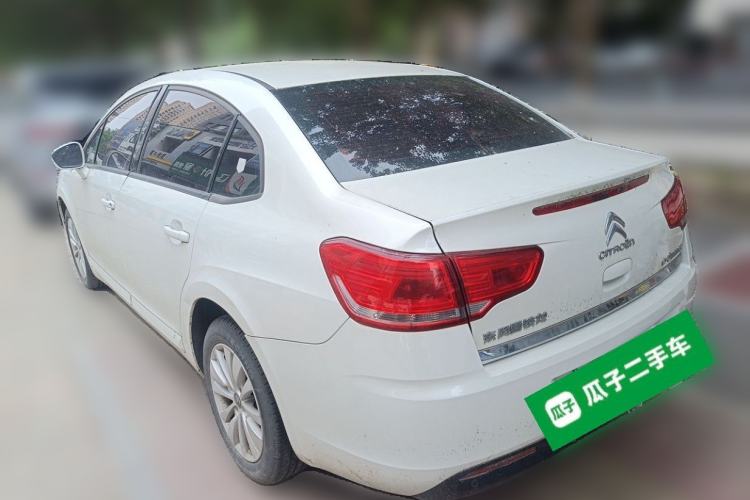 Used Citroen C-Quatre 2013 Sedan 1.6L Manual - Prestige Model Rear Left 45 Deg