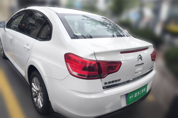 Used Citroen C-Quatre 2013 Sedan 1.6L Automatic Enjoyment Model Rear Left 45 Deg