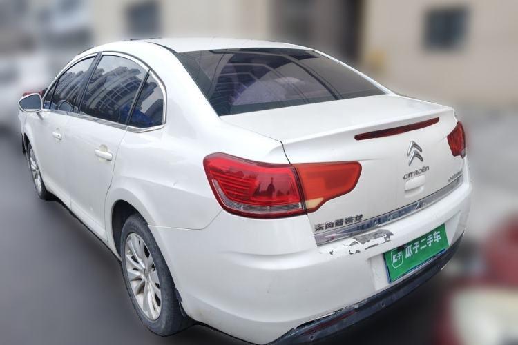 Used Citroen C-Quatre 2013 Sedan 1.6L Manual - Prestige Model Rear Left 45 Deg