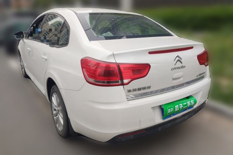 Used Citroen C-Quatre 2013 Sedan 1.6L Manual - Prestige Model Rear Left 45 Deg
