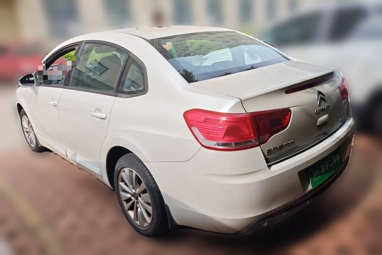 Used Citroen C-Quatre 2013 Sedan 1.6L Manual - Prestige Model Rear Left 45 Deg