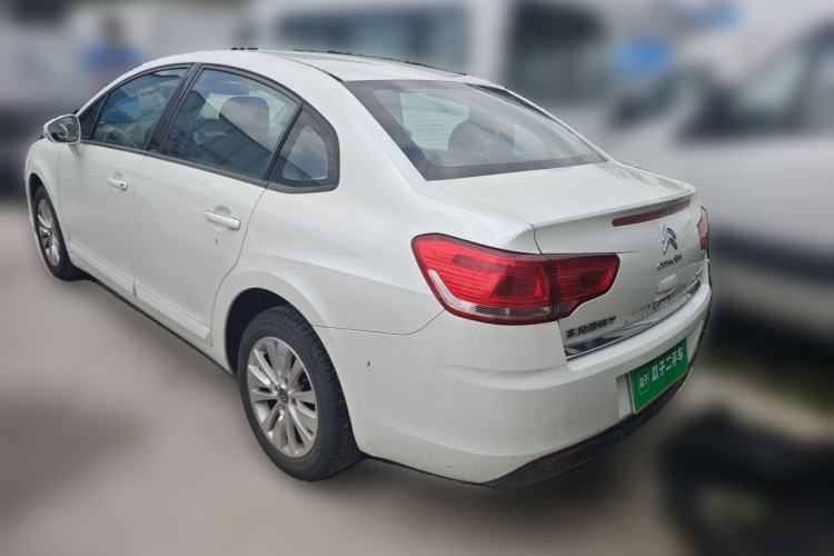 Used Citroen C-Quatre 2013 Sedan 1.6L Manual - Prestige Model Rear Left 45 Deg