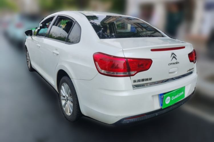 Used Citroen C-Quatre 2013 Sedan 1.6L Manual - Prestige Model Rear Left 45 Deg