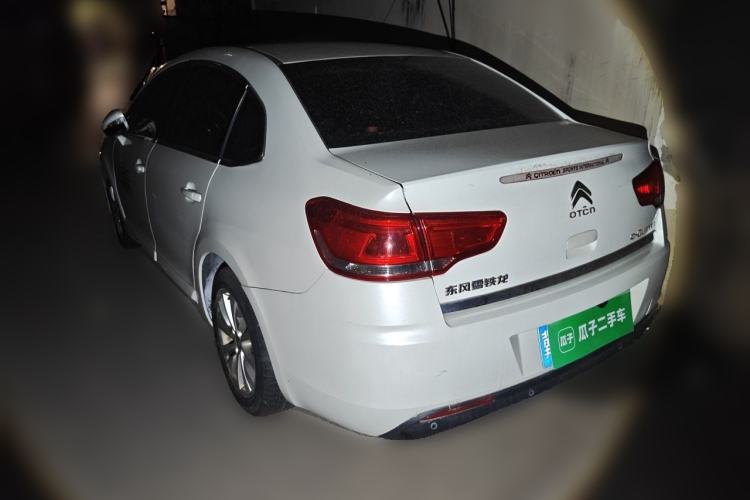 Used Citroen C-Quatre 2013 1.6L Manual Prestige CNG Model Rear Left 45 Deg