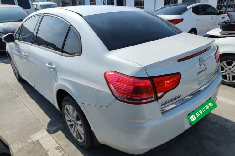 Used Citroen C-Quatre 2013 Sedan 1.6L Automatic Prestige Model Rear Left 45 Deg