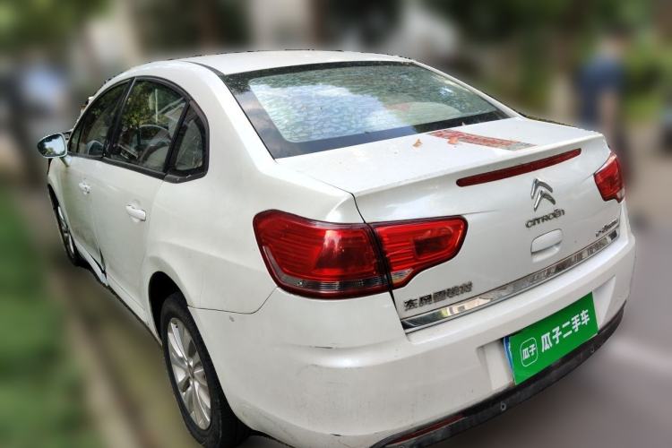 Used Citroen C-Quatre 2013 Sedan 1.6L Manual - Prestige Model Rear Left 45 Deg