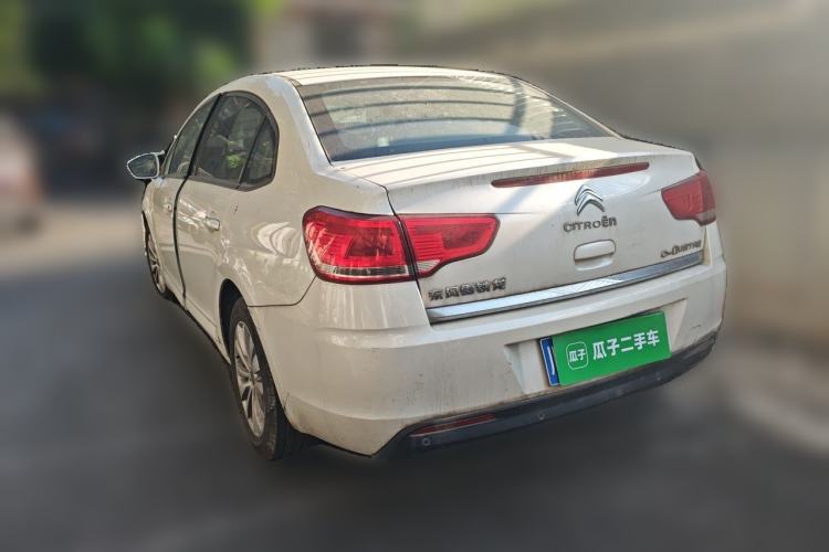 Used Citroen C-Quatre 2013 Sedan 1.6L Manual - Prestige Model Rear Left 45 Deg