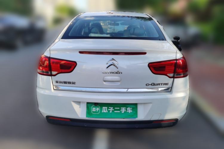 Used Citroen C-Quatre 2013 Sedan 1.6L Automatic Prestige Model Rear