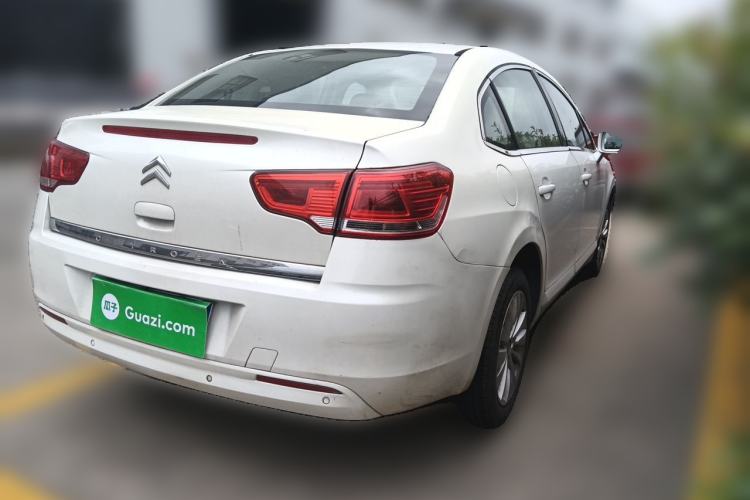 Used Citroen C-Quatre 2013 Sedan 1.6L Automatic Prestige Model Rear Right 45 Deg
