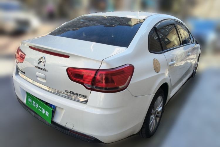 Used Citroen C-Quatre 2013 Sedan 2.0L Manual - Joyful Edition Rear Right 45 Deg