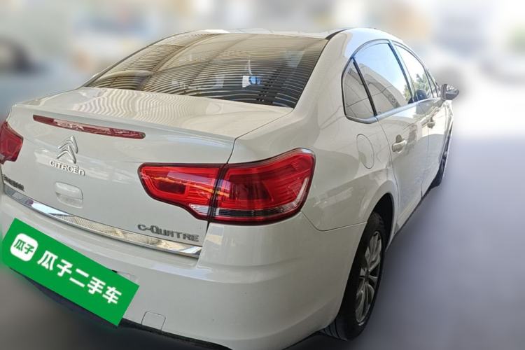 Used Citroen C-Quatre 2013 Sedan 1.6L Automatic Prestige Model Rear Right 45 Deg