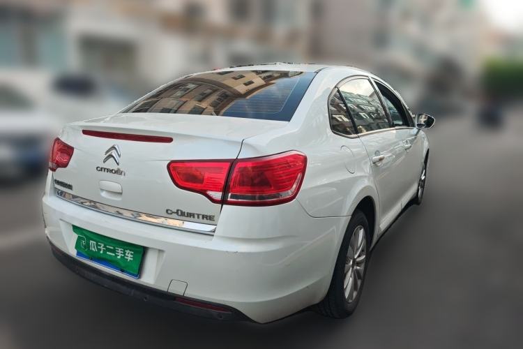 Used Citroen C-Quatre 2013 Sedan 1.6L Manual - Prestige Model Rear Right 45 Deg
