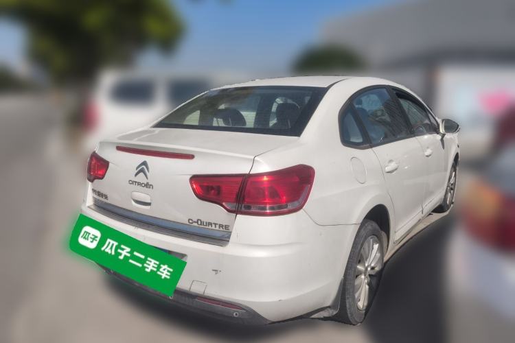 Used Citroen C-Quatre 2013 Sedan 1.6L Manual - Prestige Model Rear Right 45 Deg