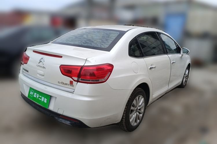 Used Citroen C-Quatre 2013 Sedan 1.6L Manual Enjoyment Model Rear Right 45 Deg