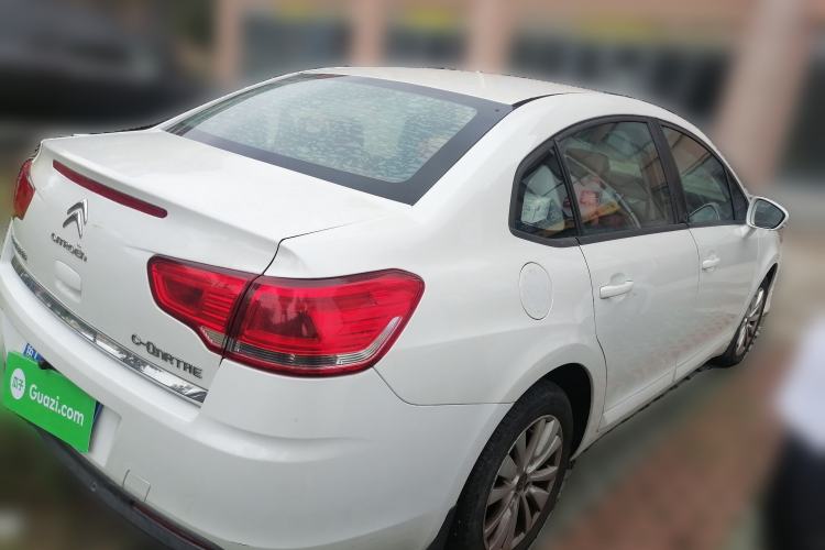 Used Citroen C-Quatre 2013 Sedan 1.6L Manual - Prestige Model Rear Right 45 Deg